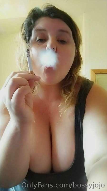 Mommy like a smoke after an orgasm...  We all have our bad h..