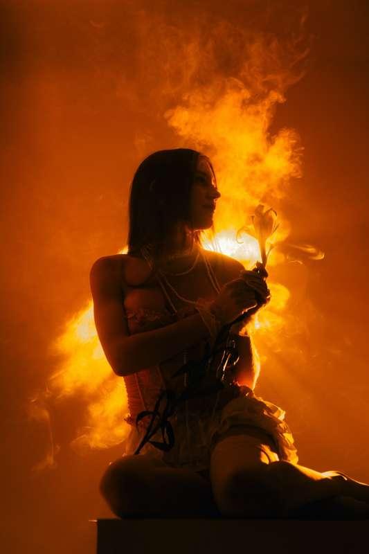 There's a fire burning inside me that can't be ignored. He b..
