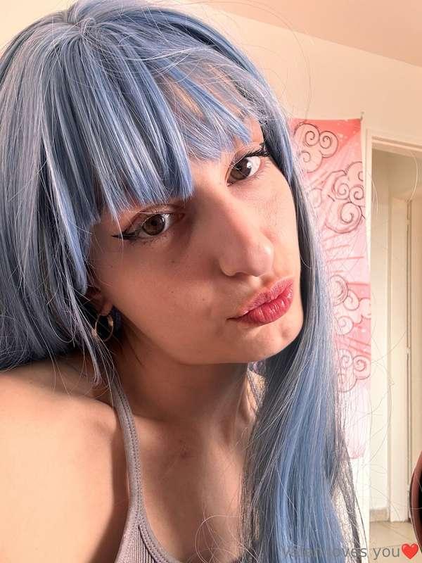 ## Do u like Goddess's wig?🩵