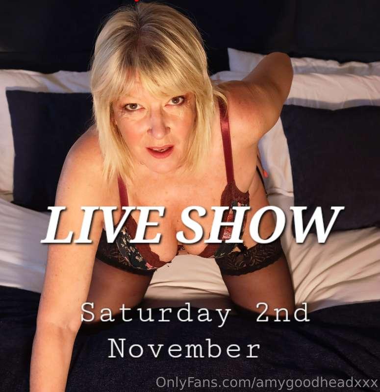 Going LIVE on my VIP @amygoodhead Don't miss the FREE show....