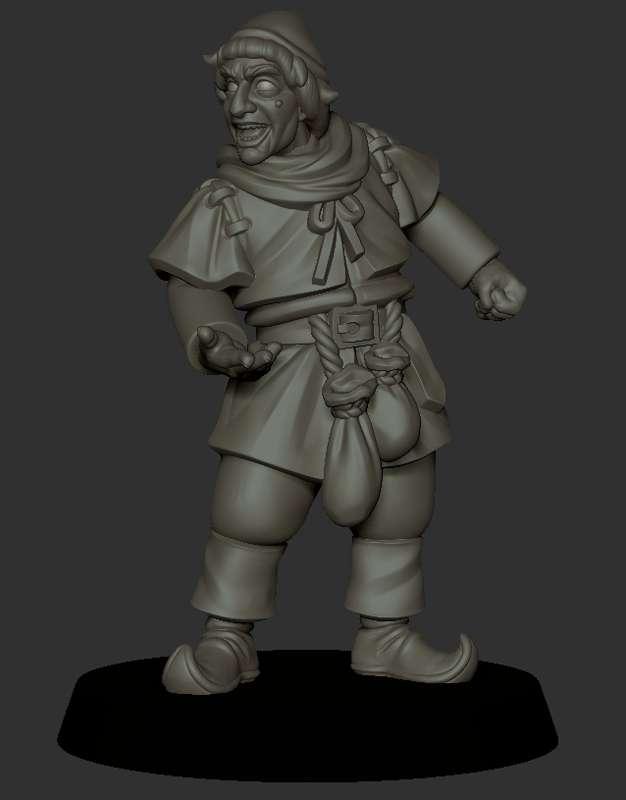 October WIP : Peasant