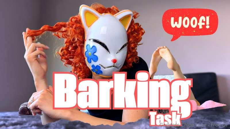 Bark for Me, beta - Humiliation Task 🐶😈✨ You call yourself o..