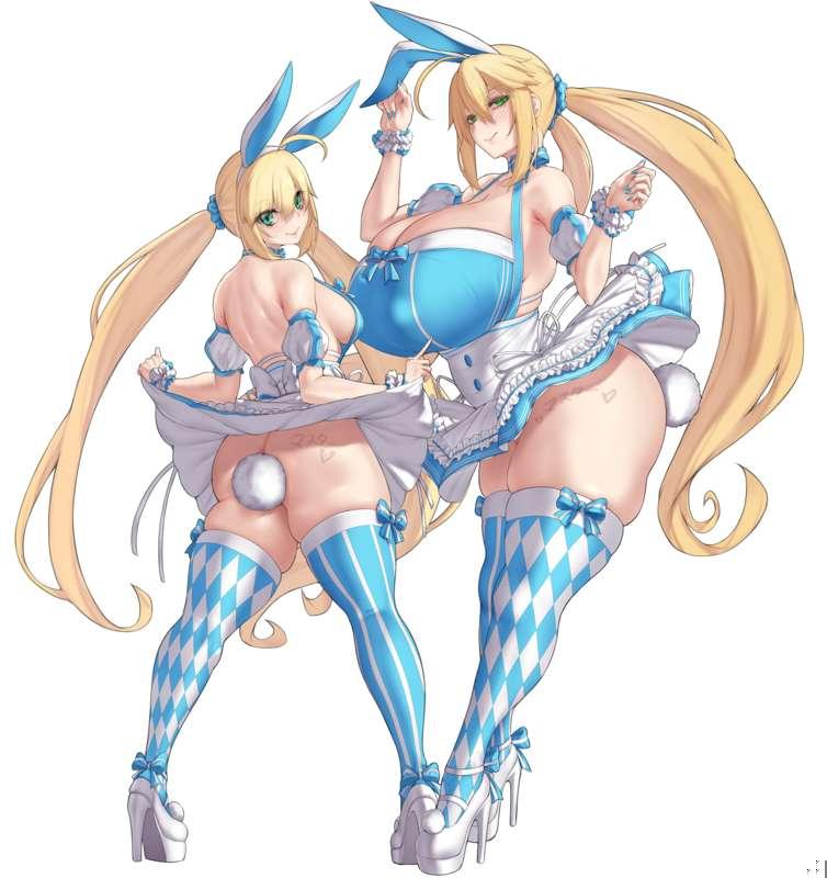 Double Artoria Bunny