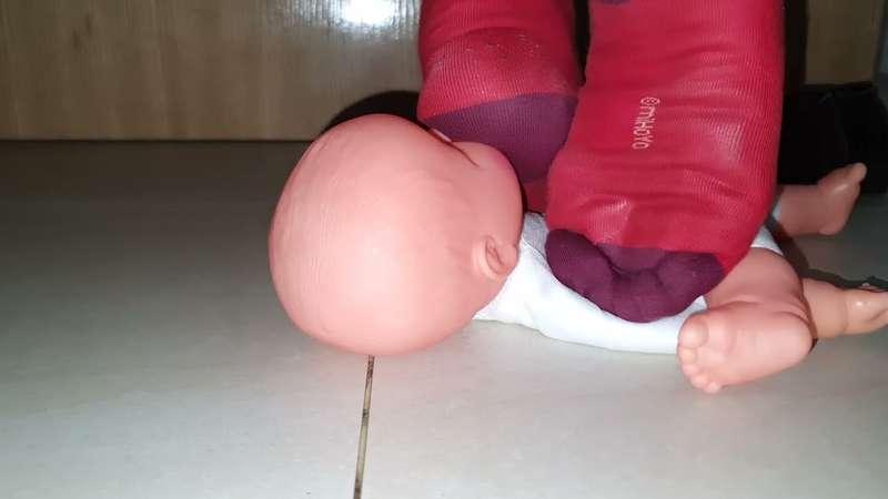Klee dirty socks trample Baby Doll