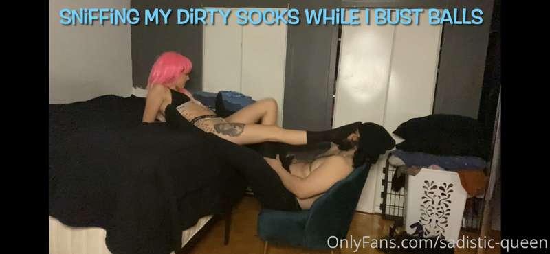 Sniffing my Socks while I BUST BALLS - {HD} @sadistic-smothe..