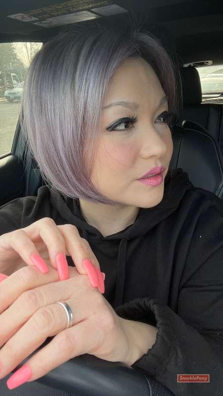 New icy lilac hair! Should I keep it?