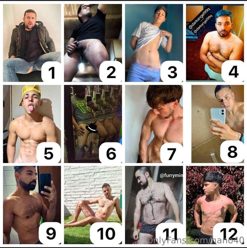 👑 THE HOTTEST MEN EVER 👑   1)@maturedbearjuan  2)@marshmallo..