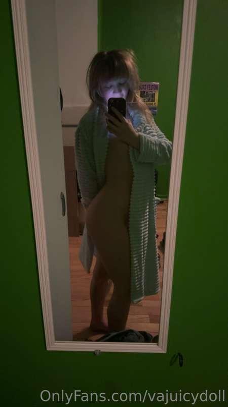 Just had some fun… Leave a tip to see what’s under the robe ..