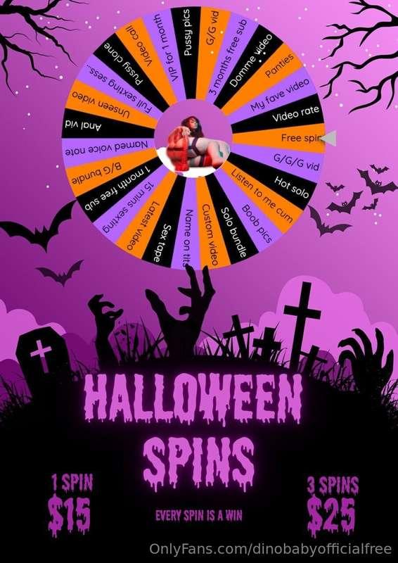 👻 Halloween Spins 👻Celebrate spooky season in the best way p..