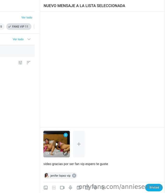 video completo para fans vip ya en sus mensajes privados  TU..