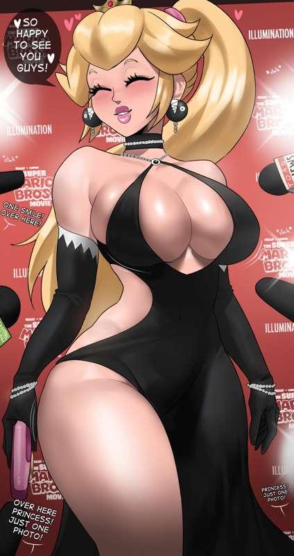 Peach on the Red Carpet!
