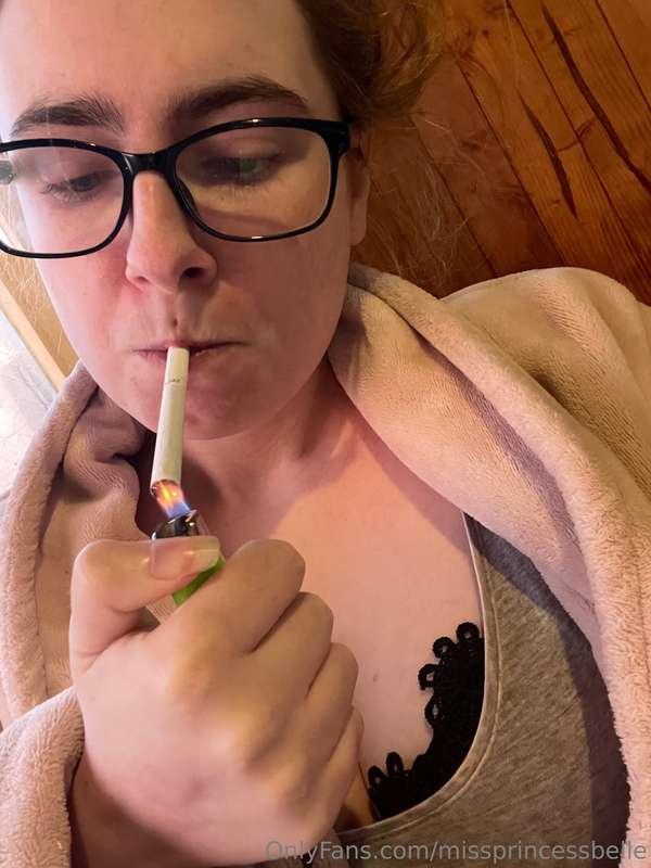 Love that first cigarette in the morning 🤤