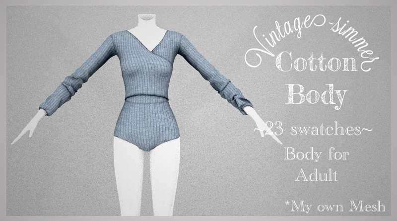 ˗ˏˋCotton Bodyˎˊ˗  