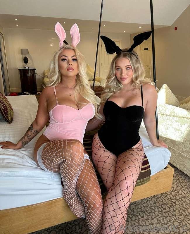 Naughty bunnies want to play… @amberodonnell