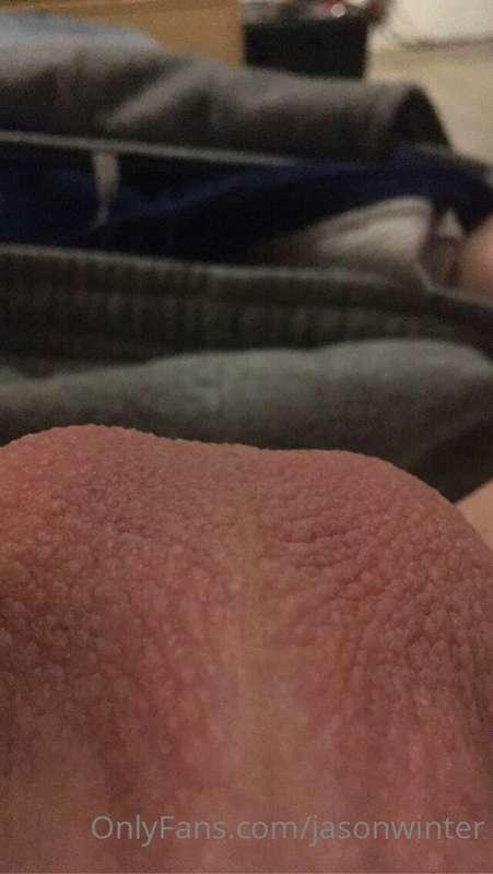 Close-up of my balls 🙈😋