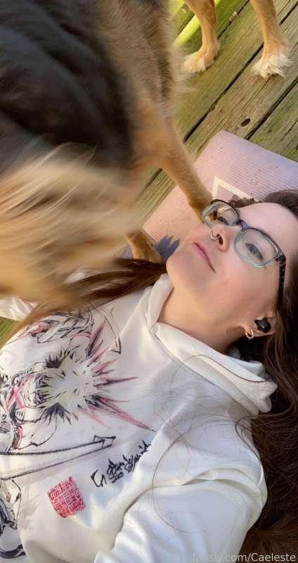 #fyp #hucow #lactation #lactating #nerdy #anime #outside #exercise #hugetits #naturaltits