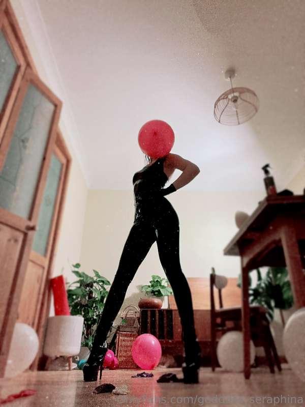 I love teasing you with boots and balloons ;)