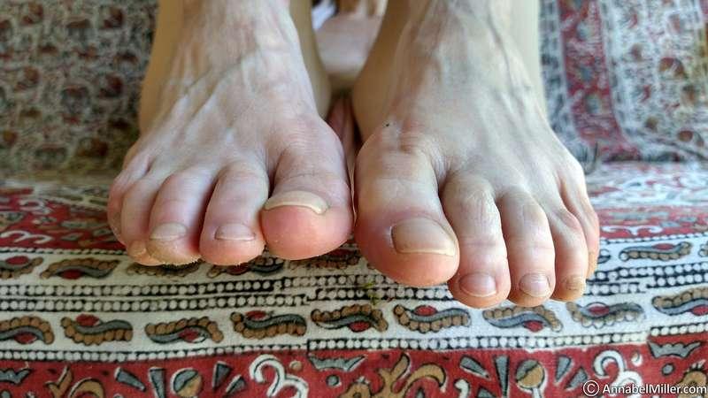 People keep asking me for pictures of my feet. There must be..