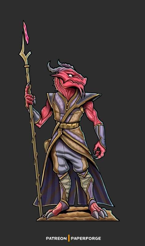 Dragonborn Sorceror Preview