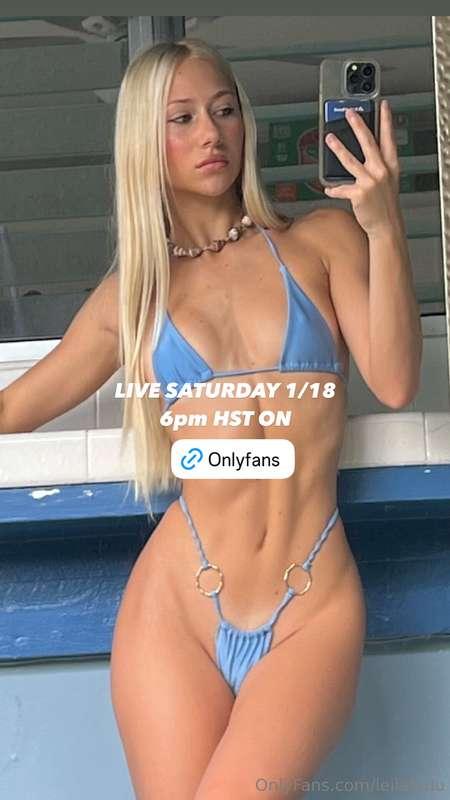 GOING LIVE THIS SATURDAY 1/18 at 6pm HST!!! Mark it in ur ca..
