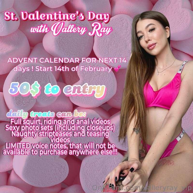 💝🌹 14 DAYS OF VALENTINES WITH VALLERY RAY❤️🍓 **Hey Sweetie😍!..