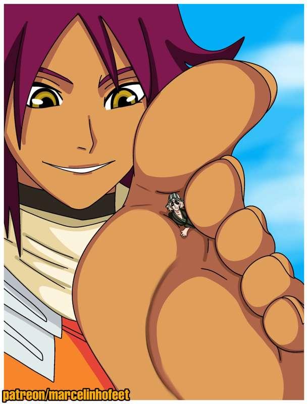 Yoruichi Giantess Feet