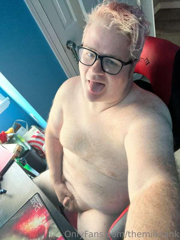 Working from home naked today! 😝
