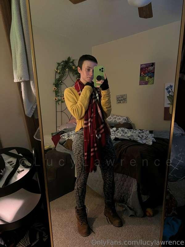 i've been dog-sitting and dressing for the weather.. which m..