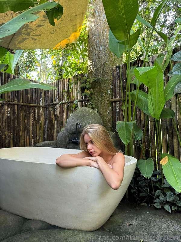 Jungle bath 🛁 have you tried? 😜