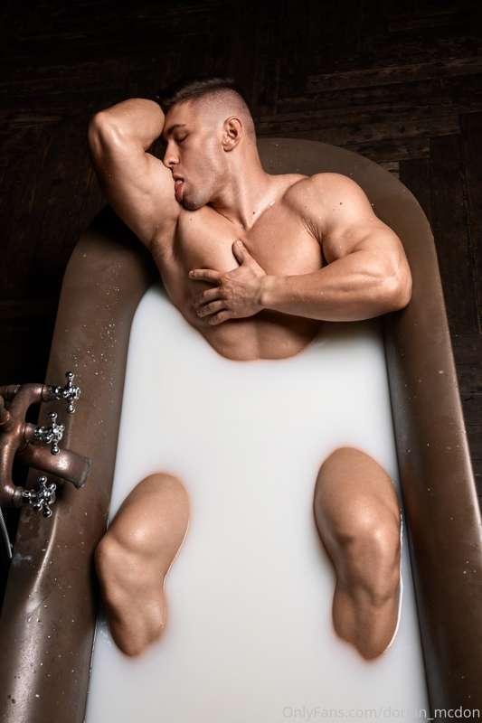 Hot milk bath