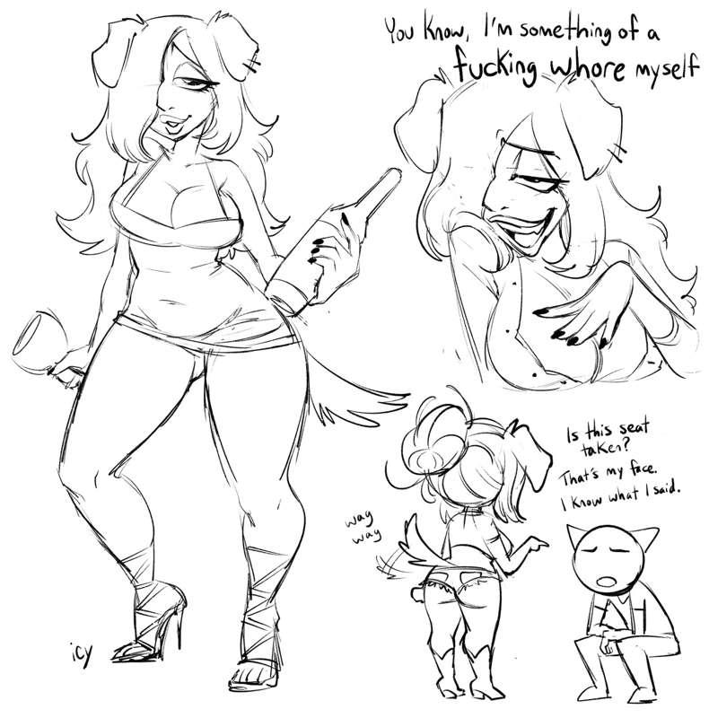 New OC: Slutty dog girl