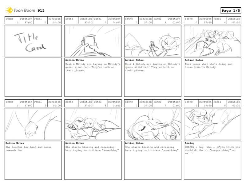Storyboard 1st pass