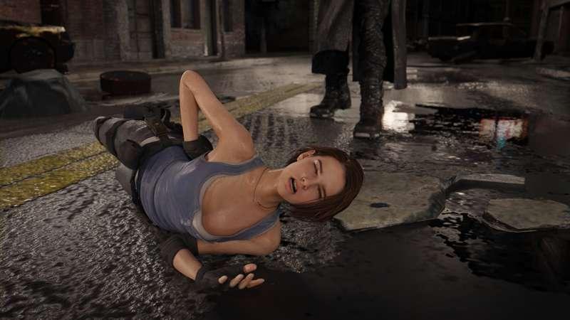 Jill Valentine vs Nemesis - Part 4/10 (4K)