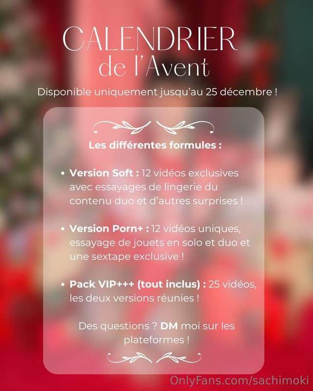 Post Bonus ! Teaser de la 2ème vidéo du calendrier soft qui ..