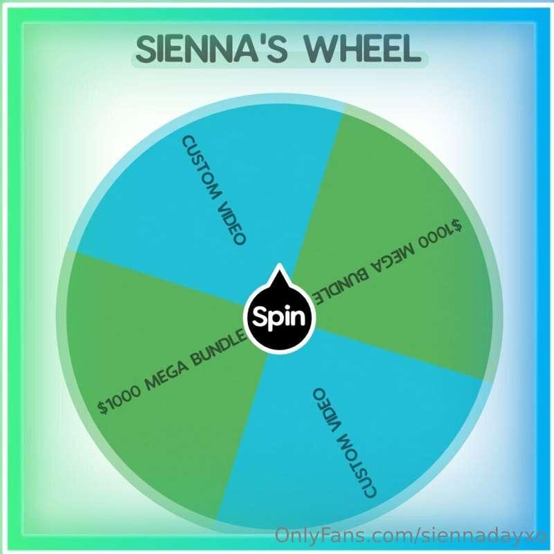 # SPIN THE WHEEL GAME 🎱🎲🃏  It's Saturday so let's have some ..