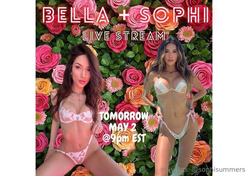 🌸GOING LIVE TOMORROW NIGHT @9PM EST! 🌸Me & @bellavauntxo hop..