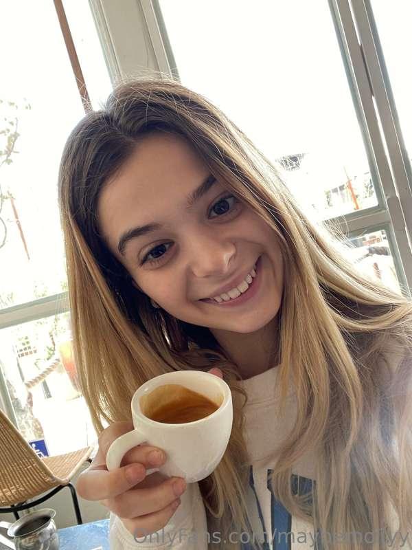 There's no milk in my coffee! Can I have some of yours? 🤭 DM..