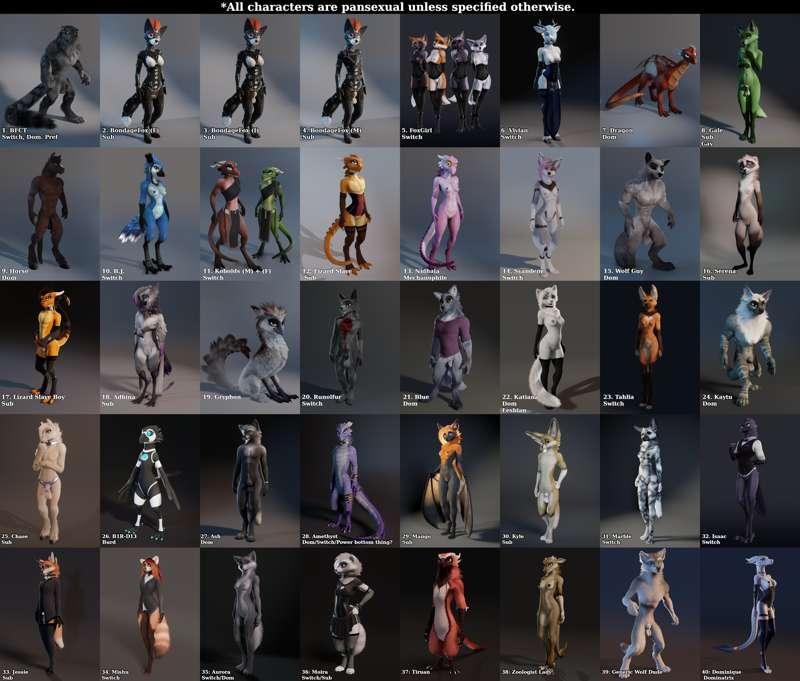 Refs - Animation Ready Models