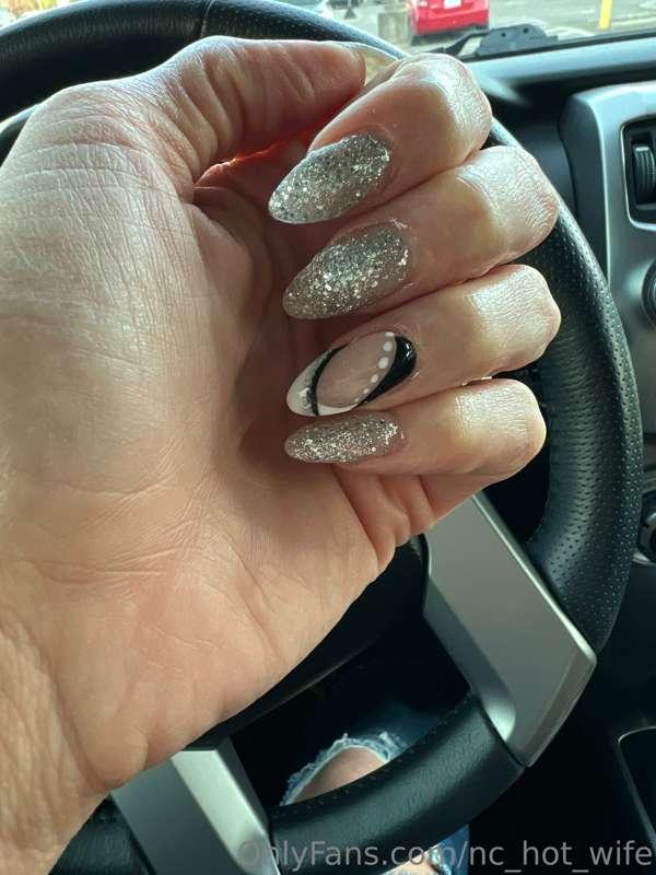Nail day was yesterday, how do you think they’d look around ..