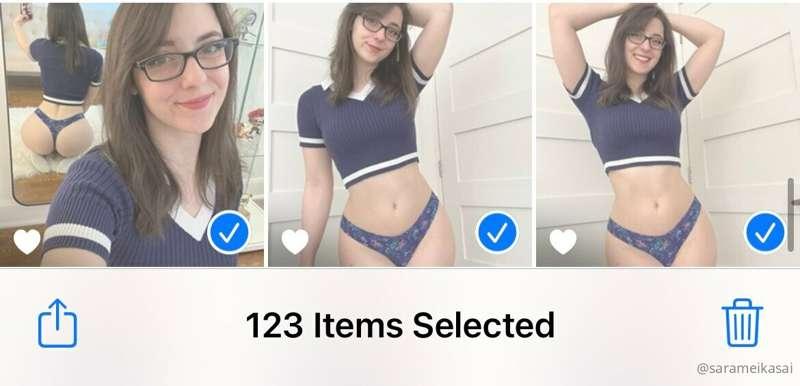 Been taking pictures since this morning, sitting at 123 pics..