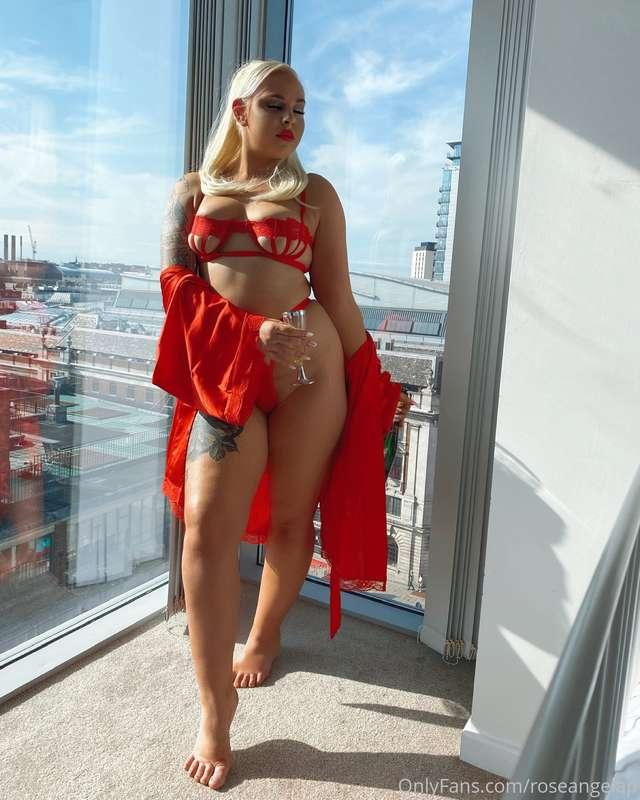 I think red is my colour