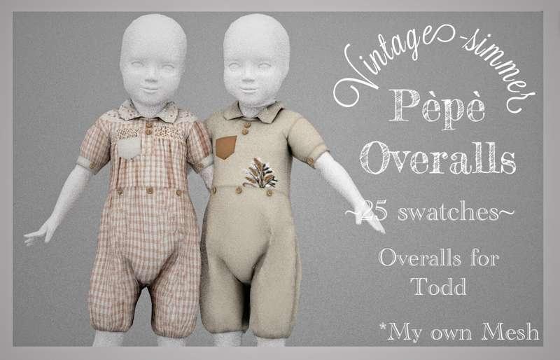 ˗ˏˋPepe Overalls ˎˊ˗ Public release: April 3