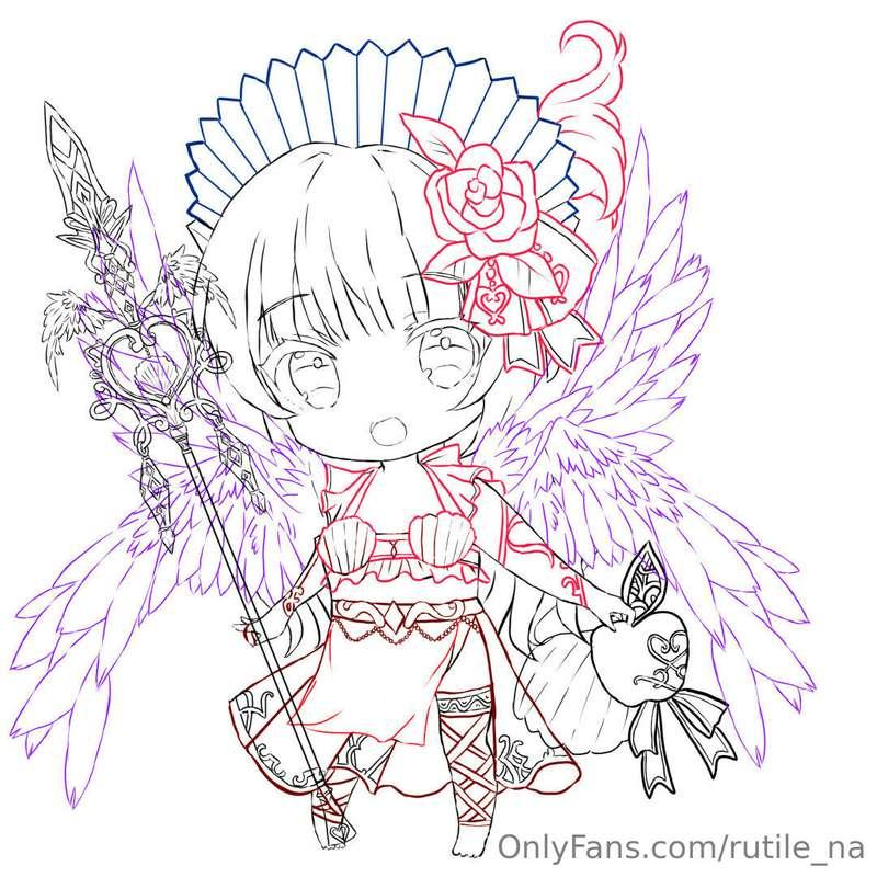 新しい依頼のアイコンイラストの線画でふ！
熱にやられてて、くらくらしてきましたので少しお休みしたいけど、あつい、、、、