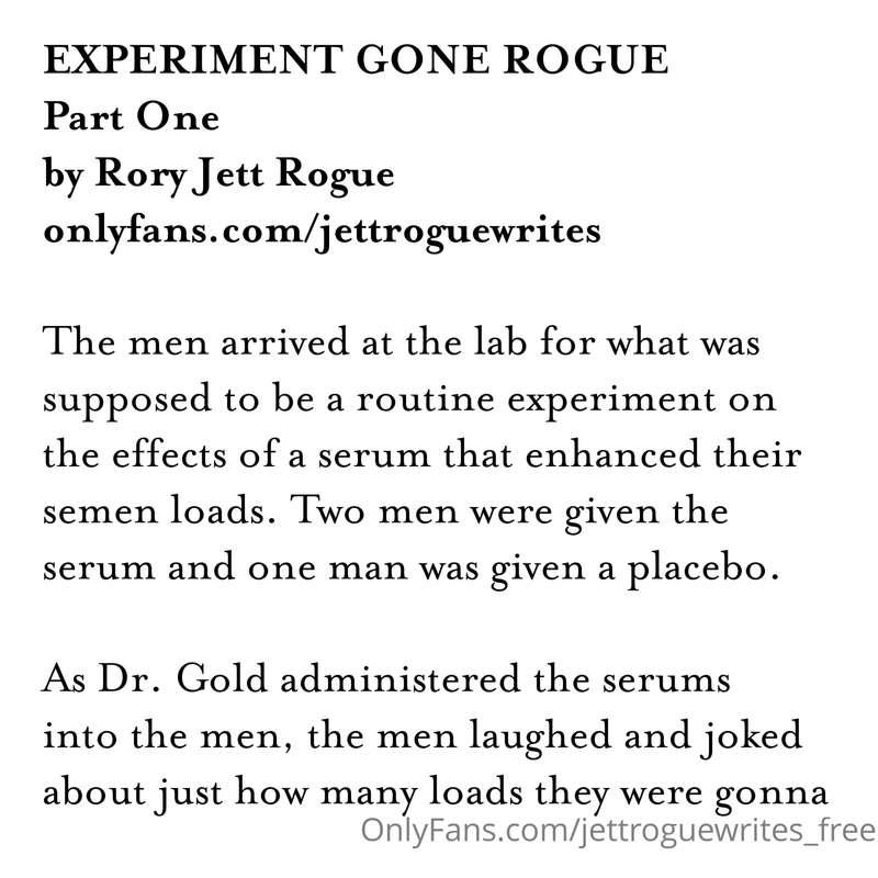 Experiment Gone Rogue Part 1  (Part 2 Later Tonight)