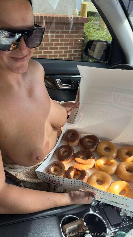 I brought the glazed doughnuts but can you glaze me too?