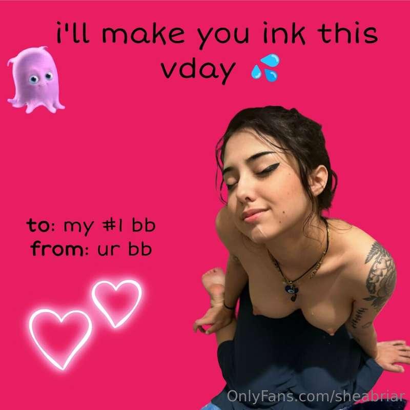 happy vday !!! my face is rdy for u ( ˘ ³˘)♥︎