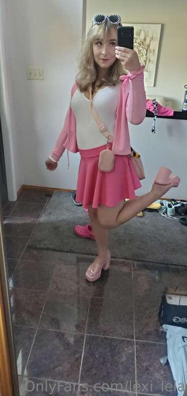 My outfit for the Barbie movie! Did you see it yet?🥰