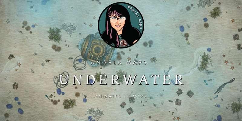 Underwater battle maps