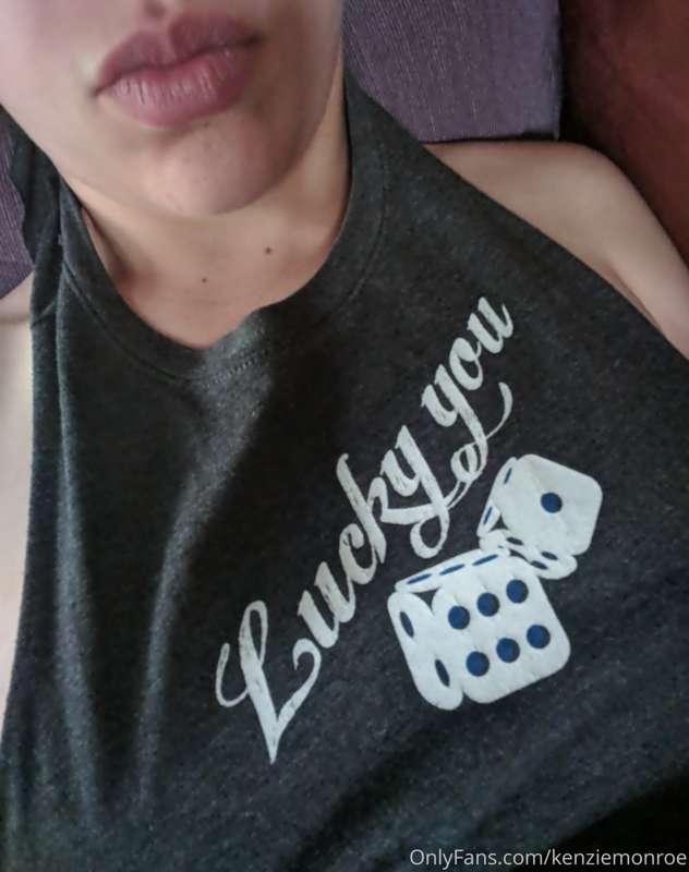 Happy titty Tuesday! Feeling lucky? Tip for me to uncover!