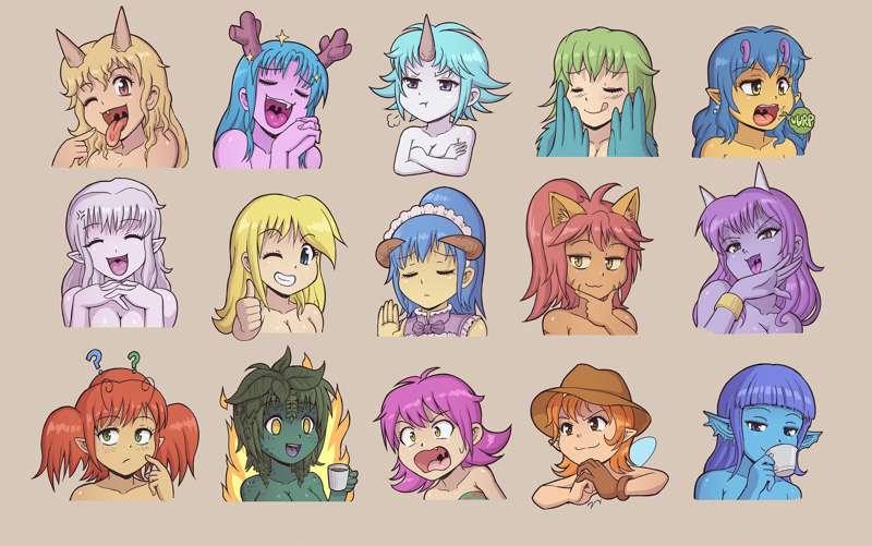 Making faces